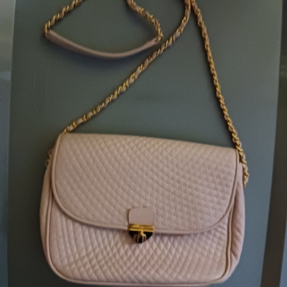 Giani Bernini Crossbody Purse Pink/ Gold - Picture 5 of 9